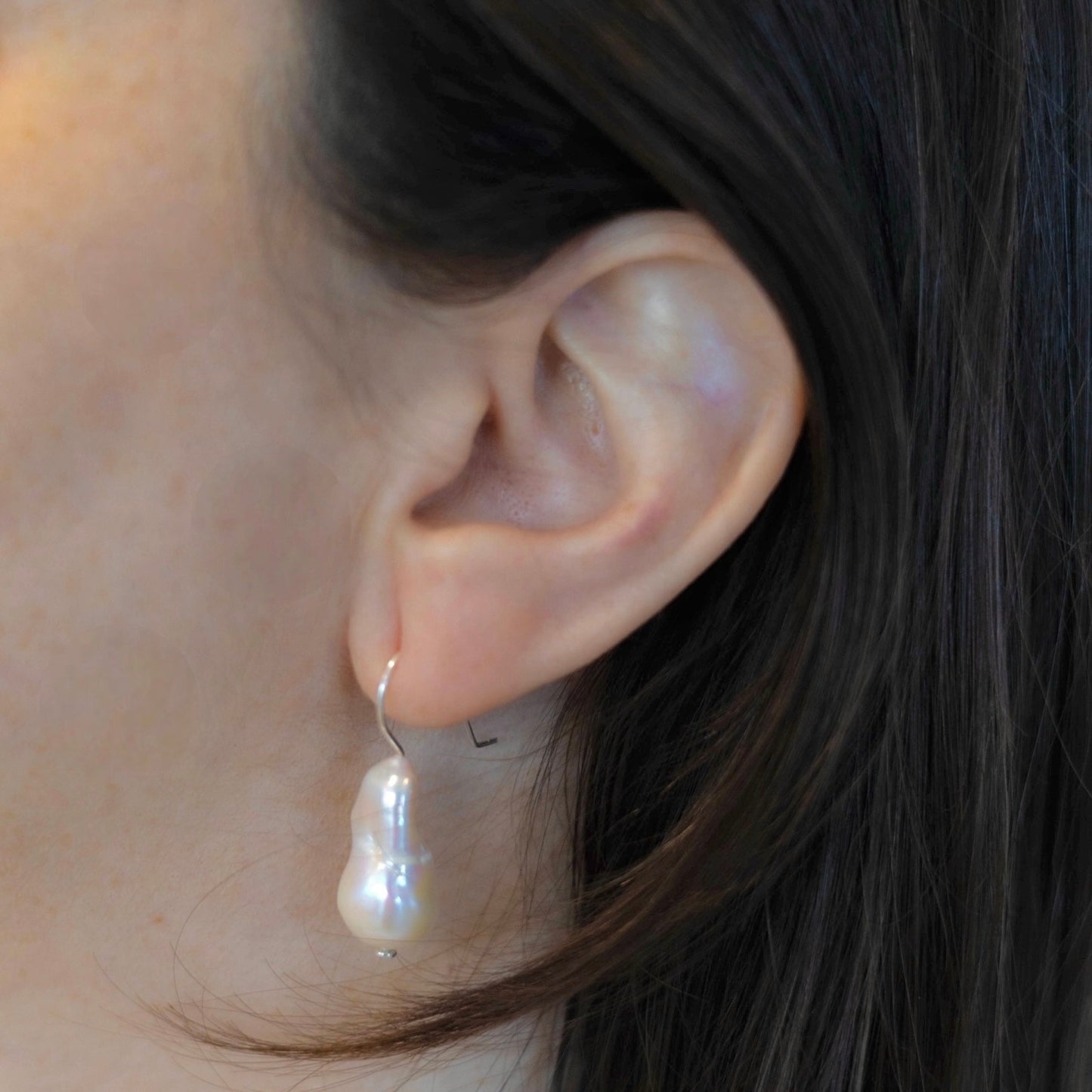 Baroque Hook Earrings