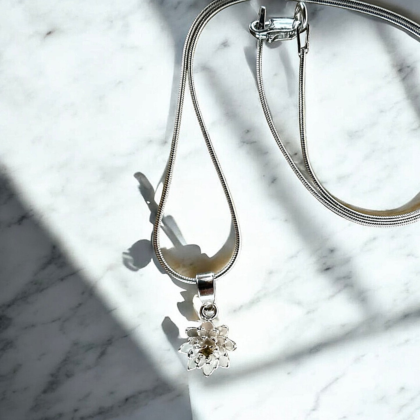 Birthstone Lily Necklace