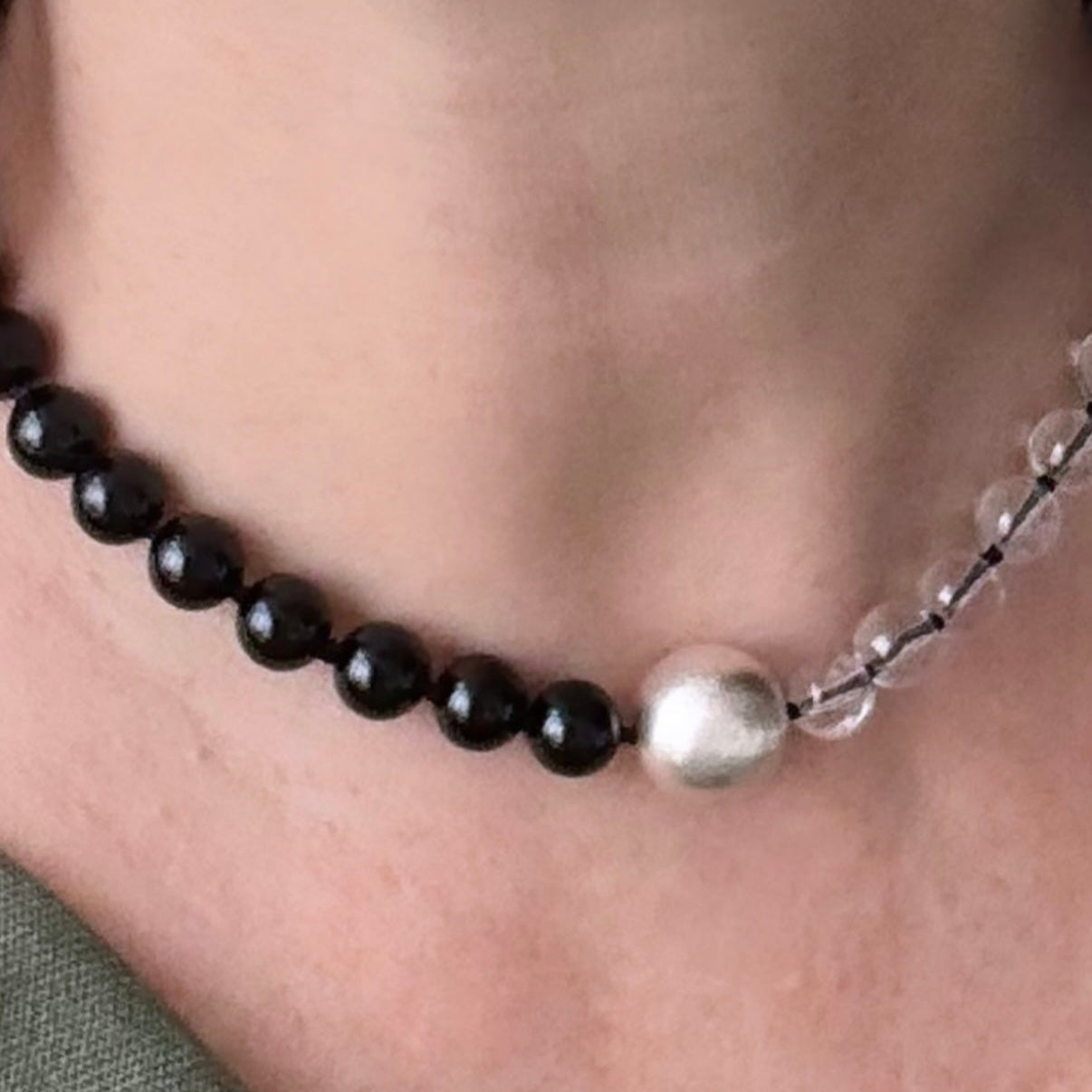 Eclipse Beaded Necklace