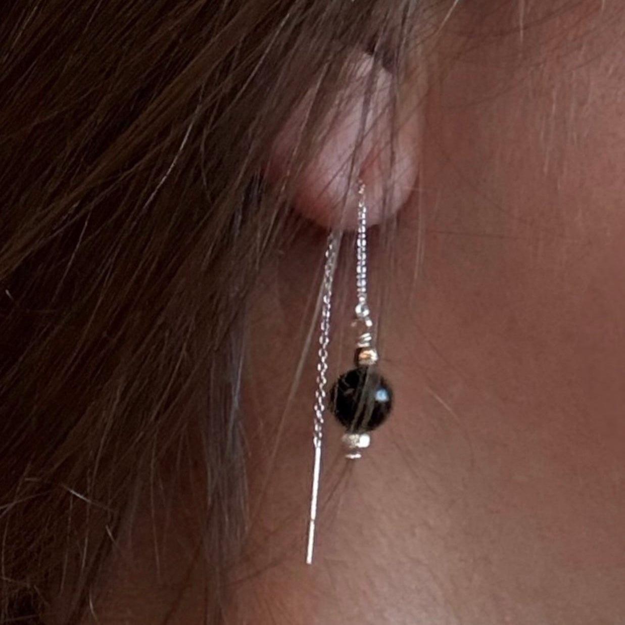 Onyx Drop Earrings