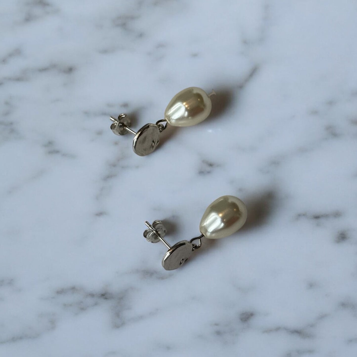 Silver Drop Earrings