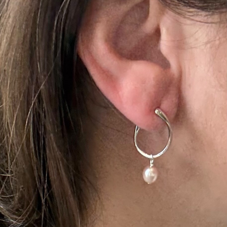 Twisted Hoop Earrings