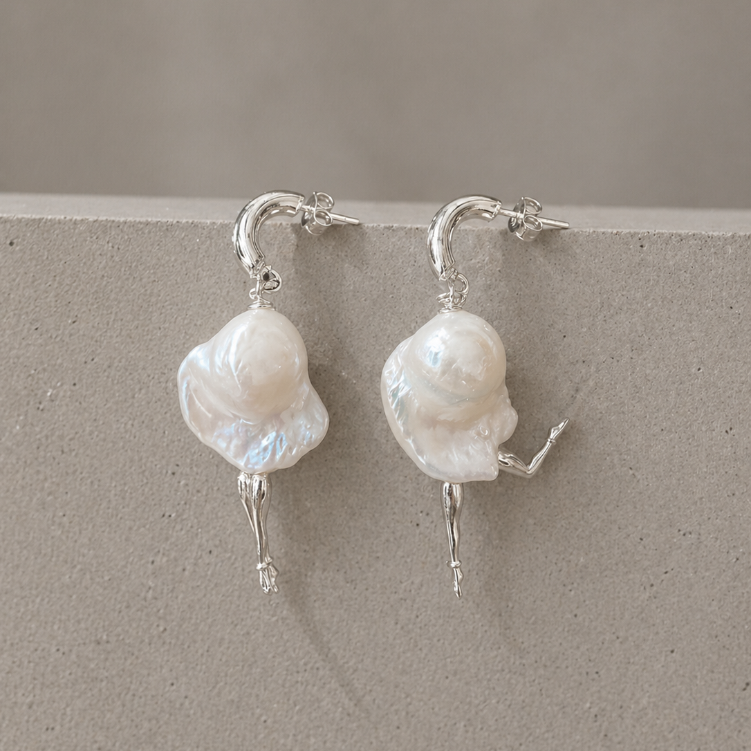 Baroque Ballerina Earrings