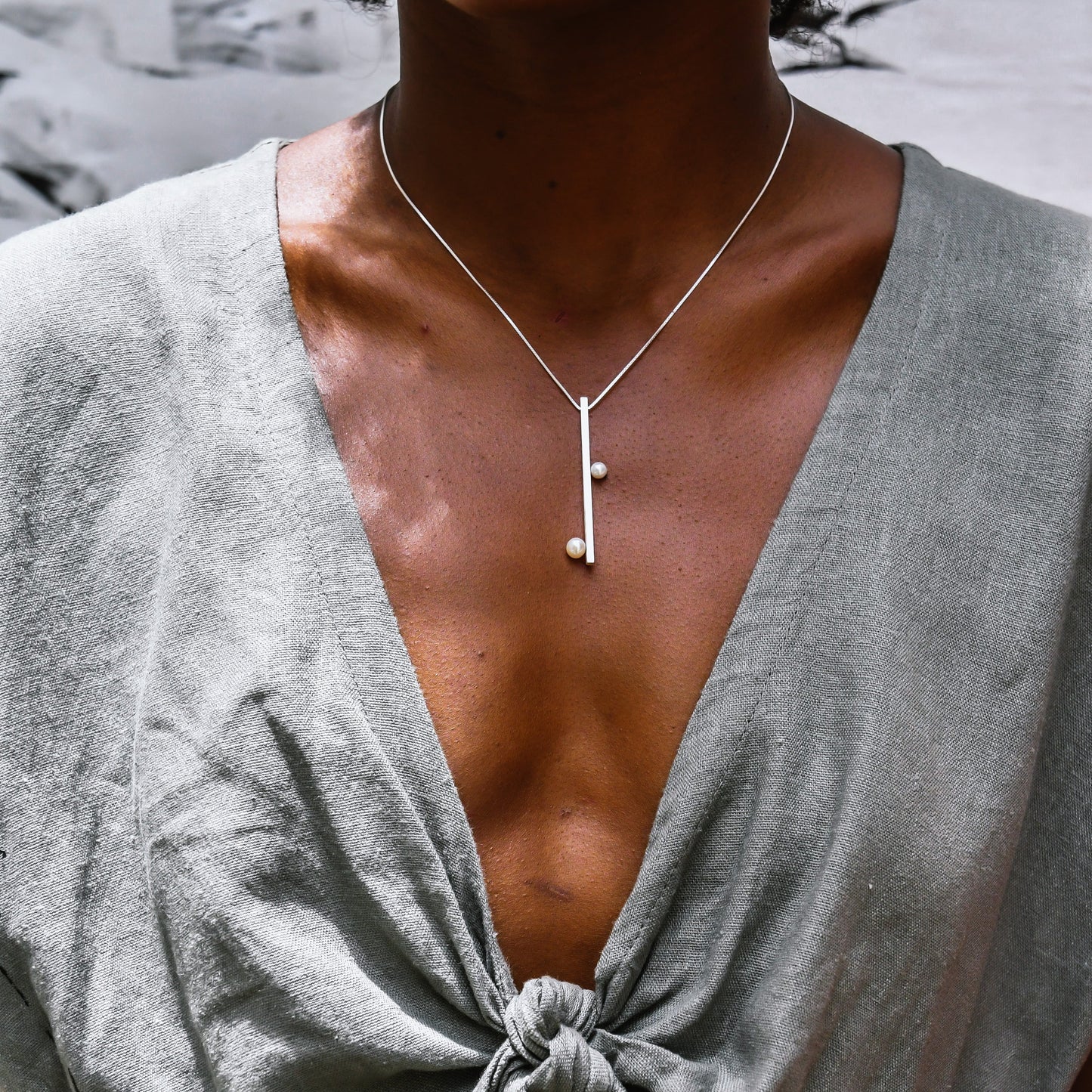 Two Moons Necklace