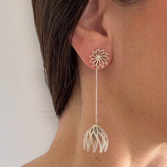 Flow 2 in 1 Drop Earrings