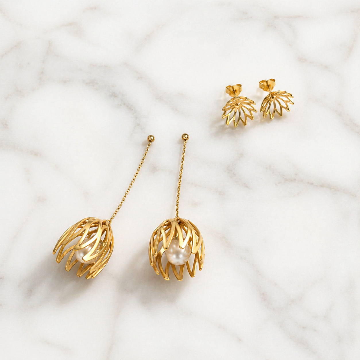 Flow 2 in 1 Drop Earrings