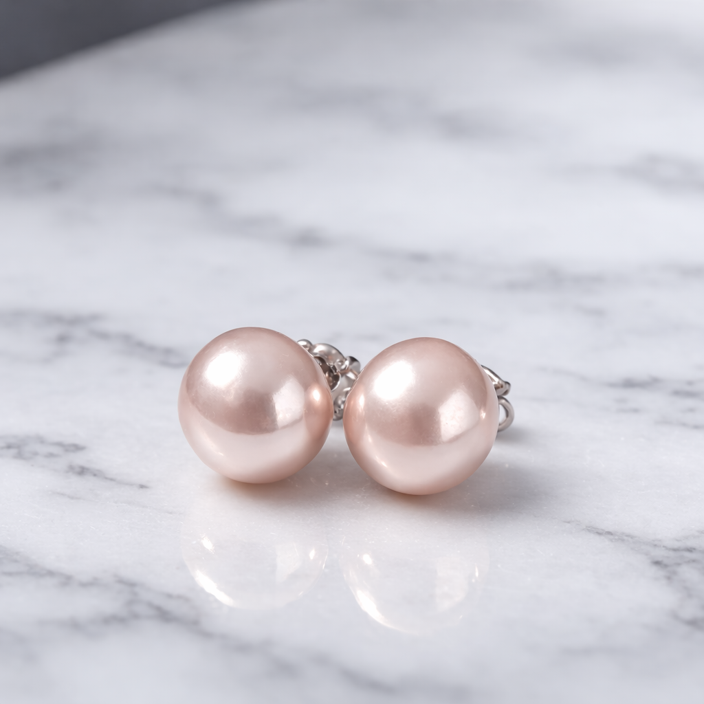 Pearl Stud Earrings