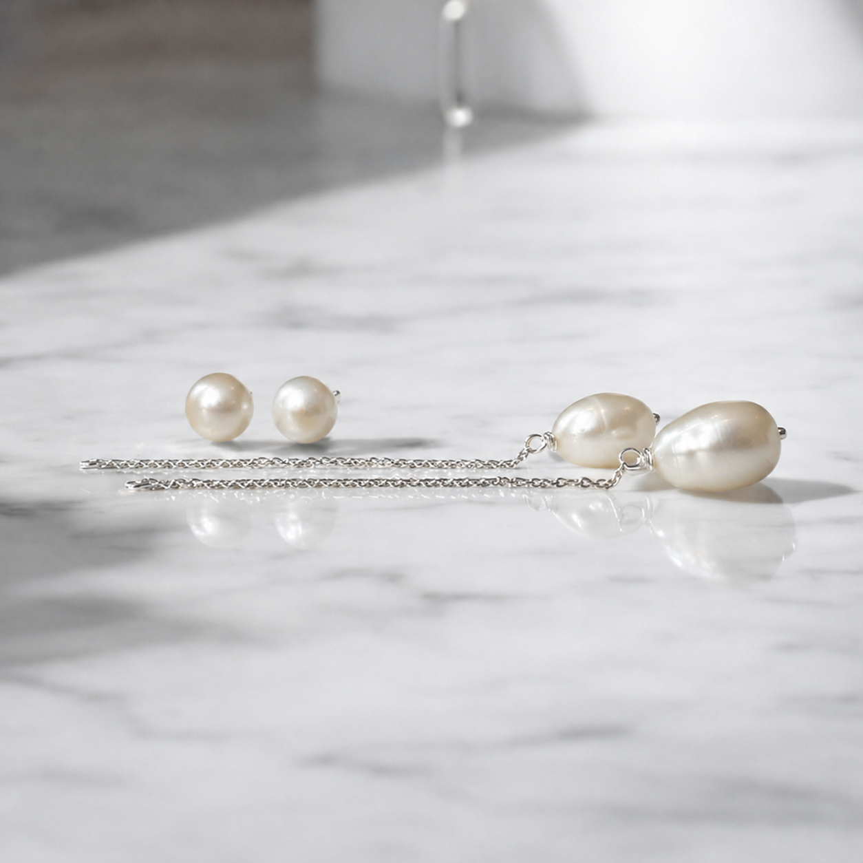 Riviera 2 in 1 Drop Earrings