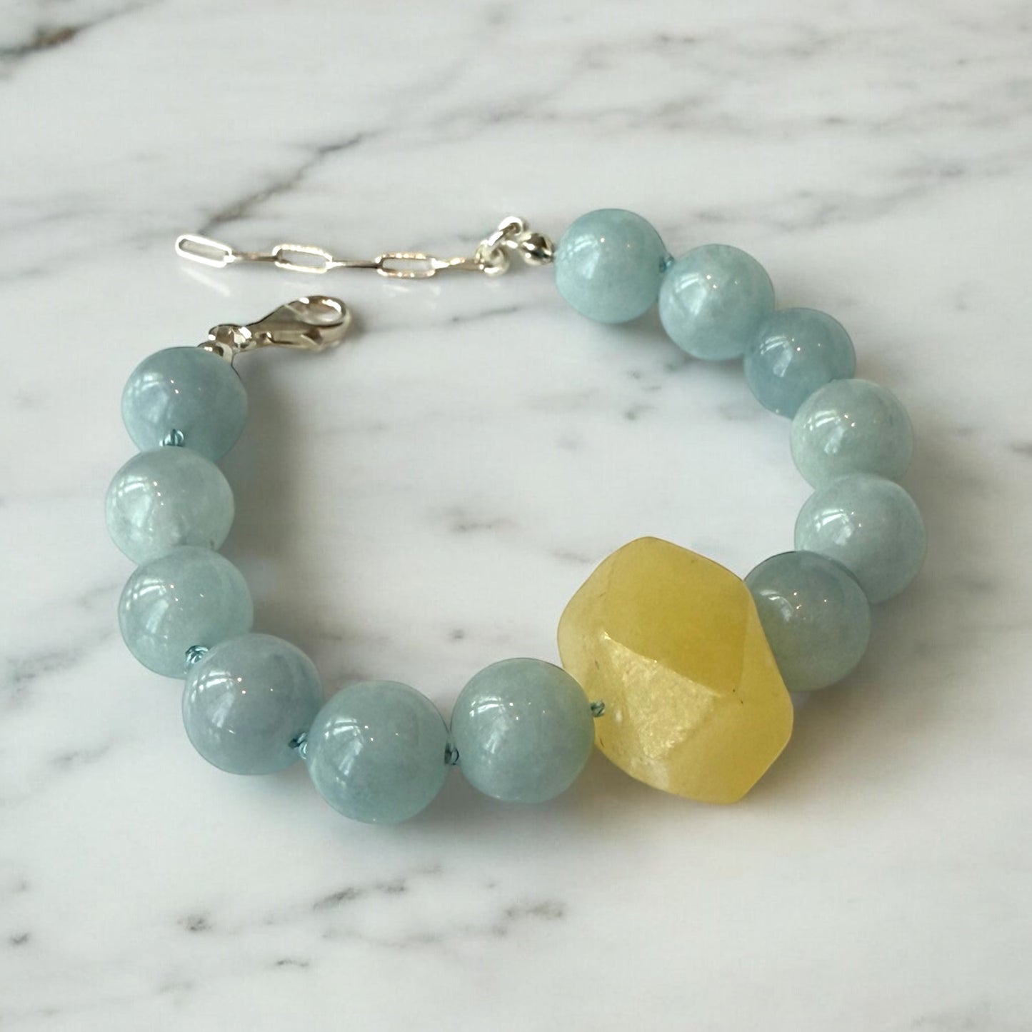 Summer Sky Beaded Bracelet