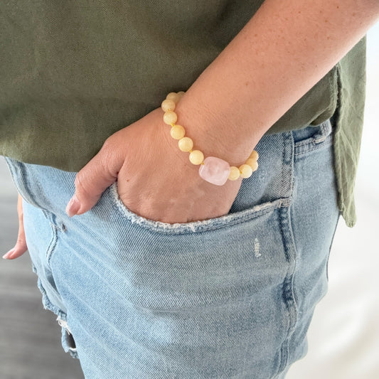 Sunset Beaded Bracelet