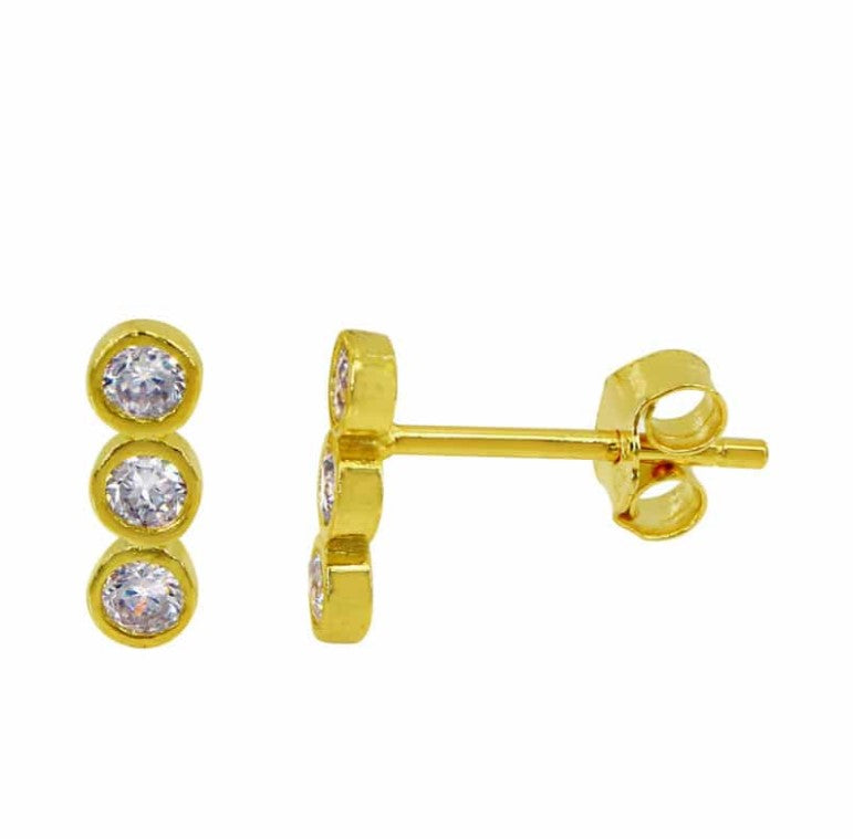 Trio Stud Earrings