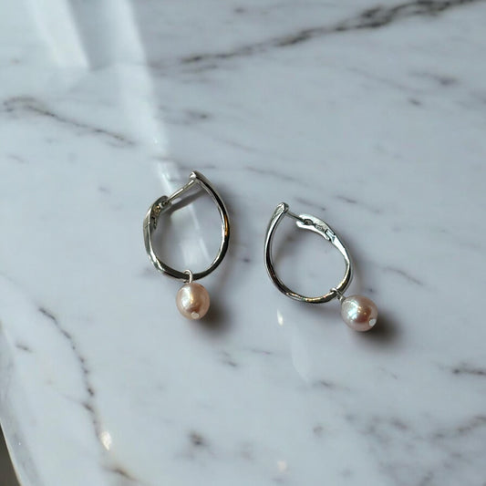 Twisted Hoop Earrings